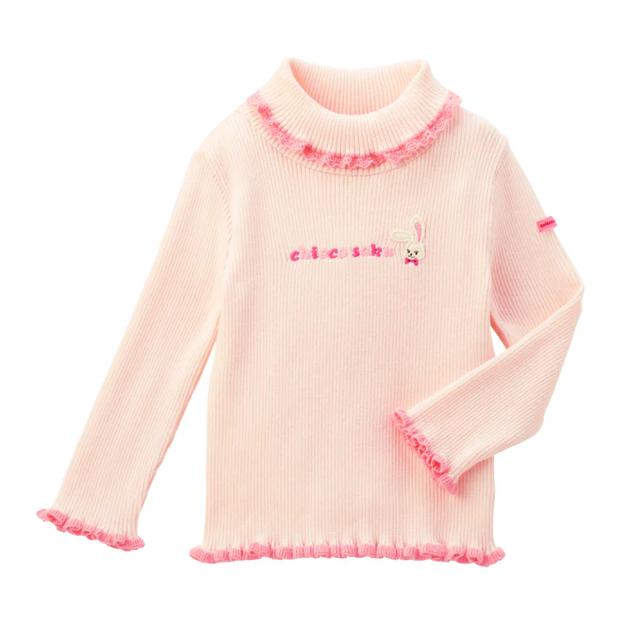 CS 粉紅長袖針織上衣