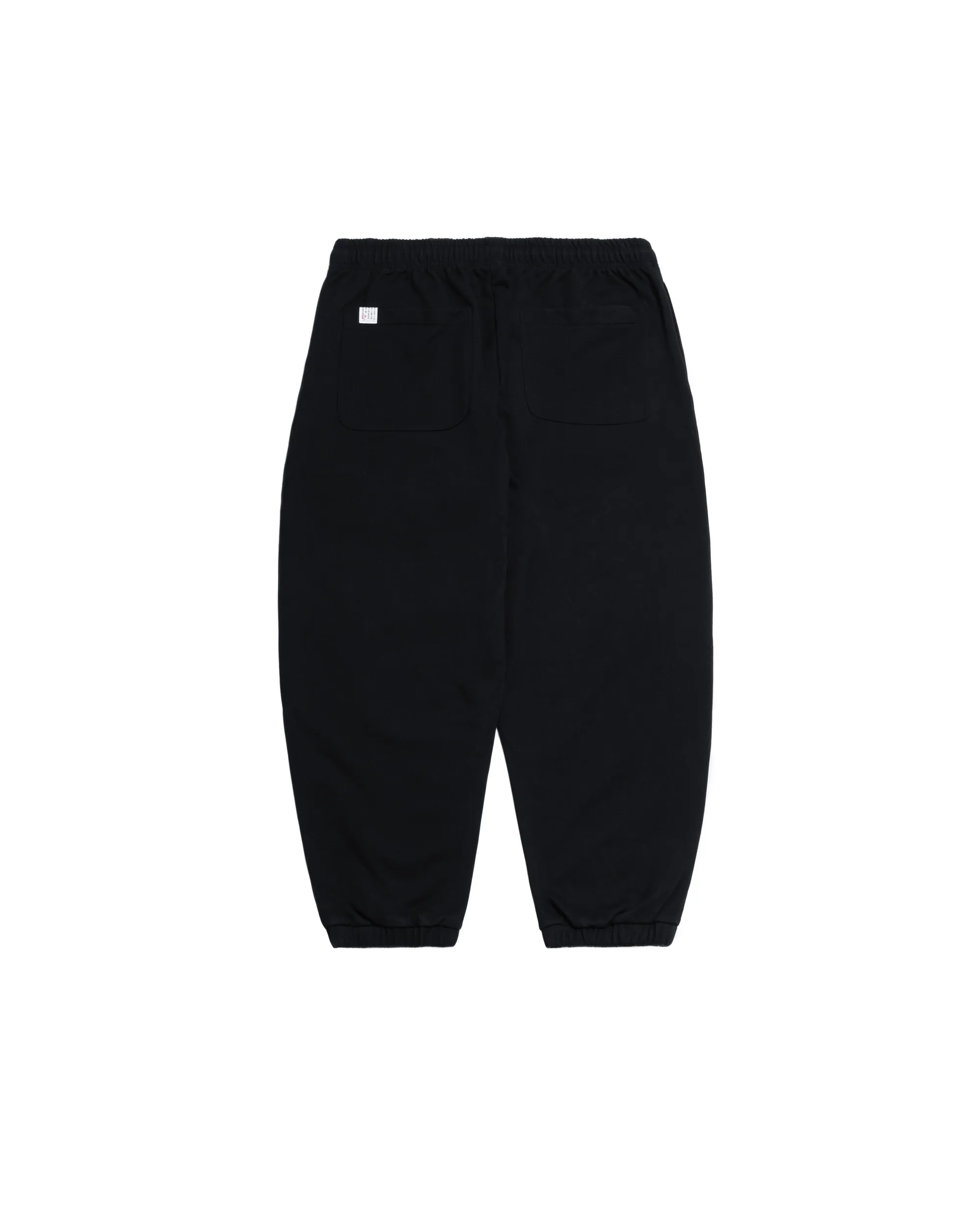 PERSEVERE HEAVYWEIGHT COTTON SWEATPANTS - BLACK