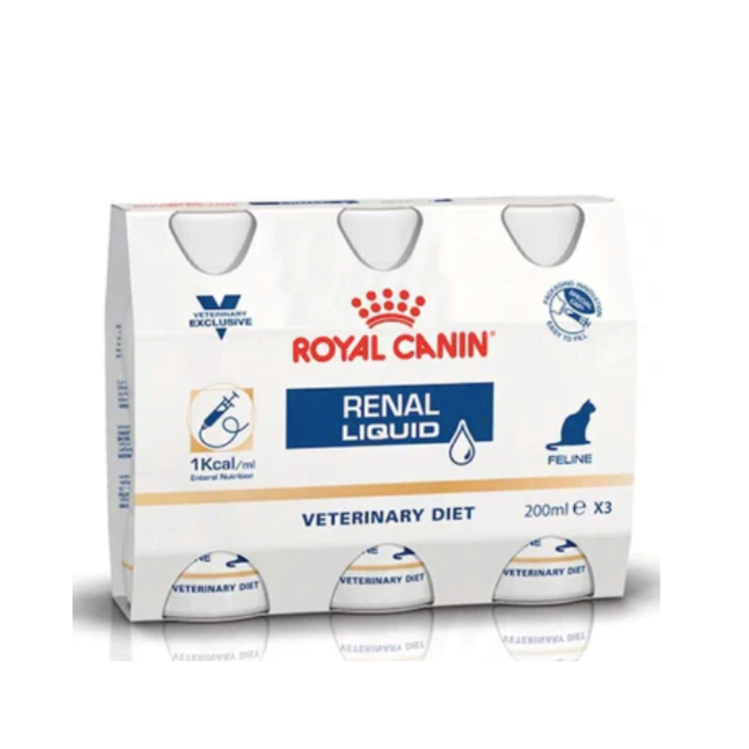 Royal Canin  -處方食品成貓腎臟營養液  200毫升 x3支
