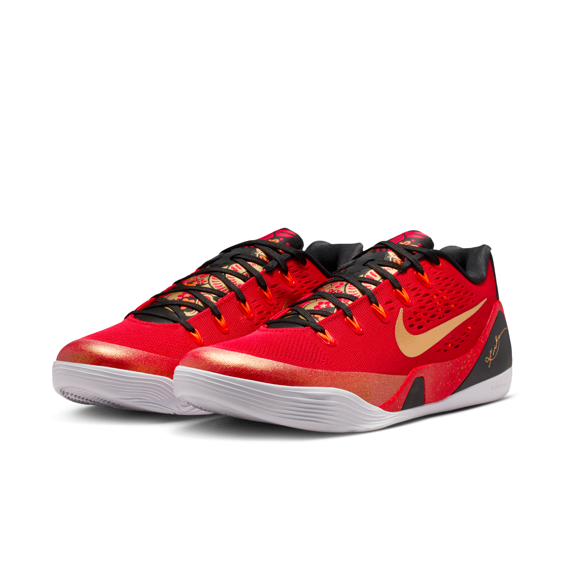 Nike Kobe 9 EM Low Protro China 曼巴 實戰鞋 中國紅 IH1400-600