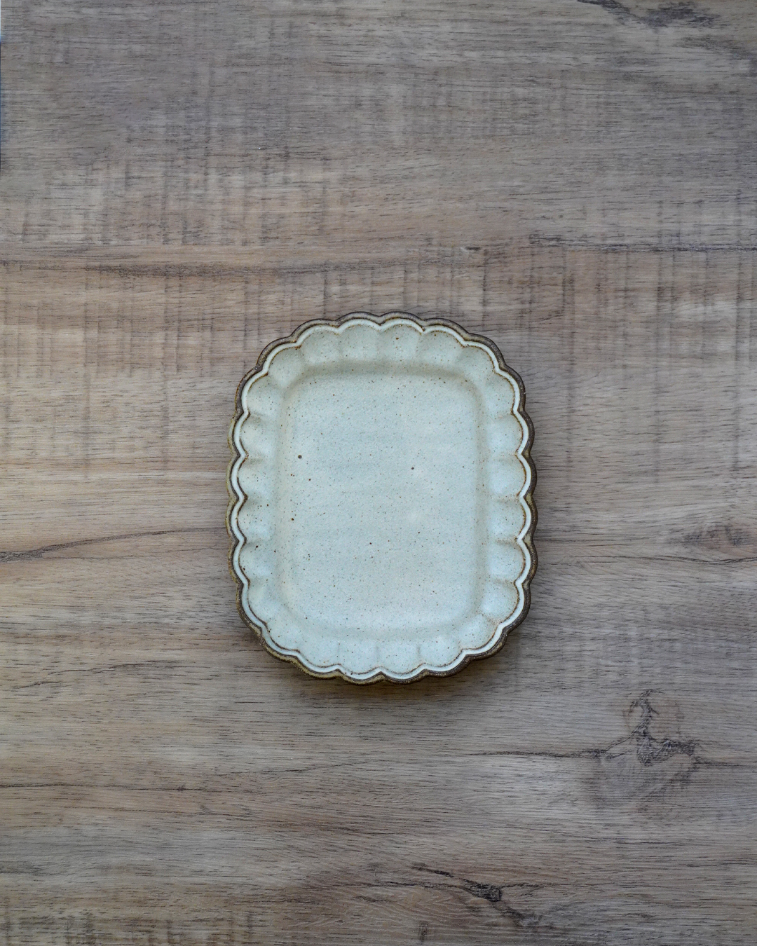 老白系列 綑邊小碟｜益子燒