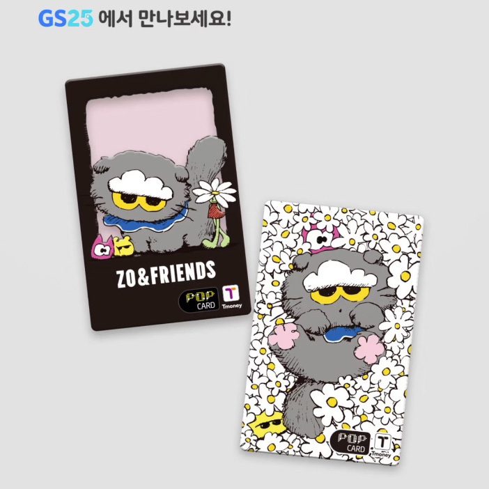 韓國 ZOA & FRIENDS TMONEY 交通卡