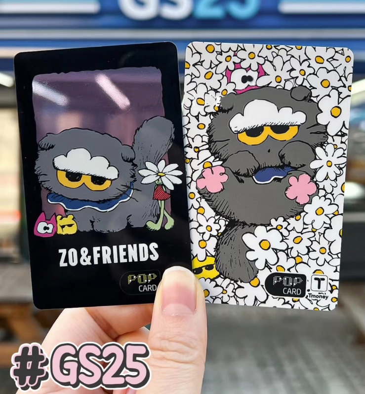 韓國 ZOA & FRIENDS TMONEY 交通卡