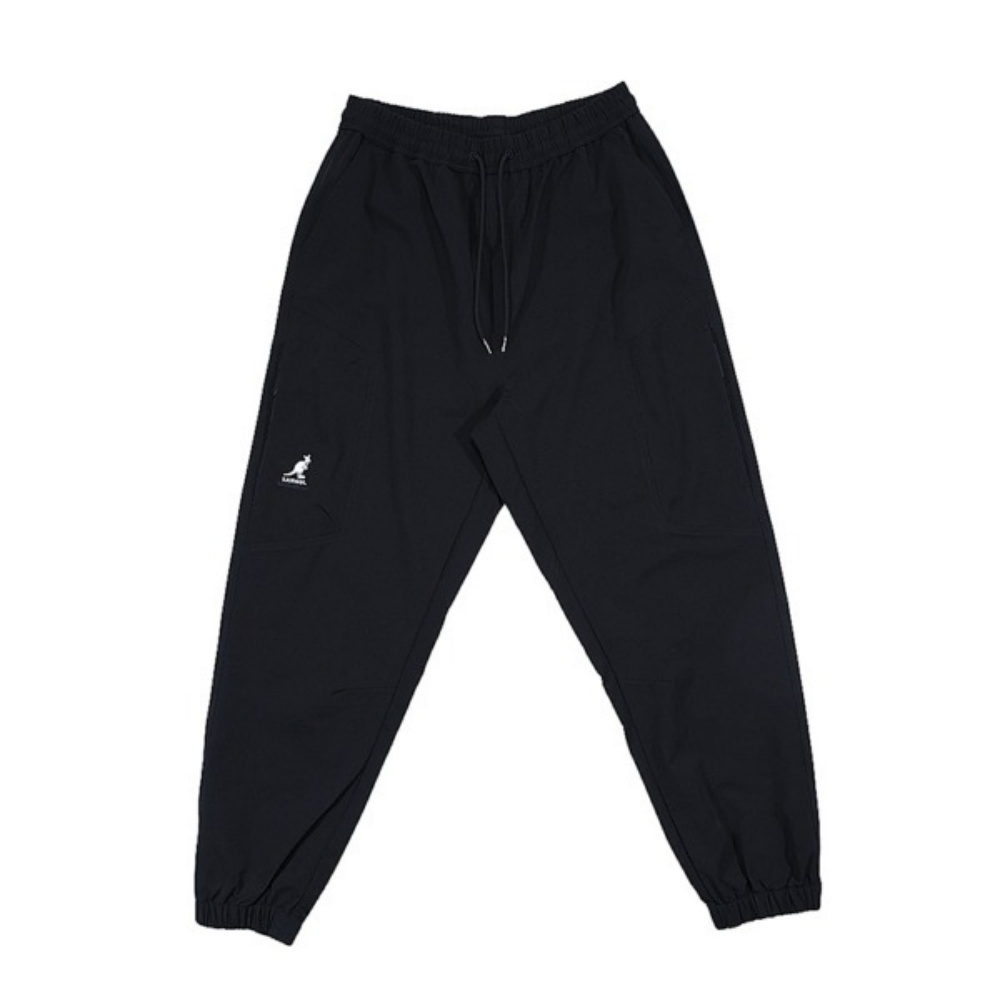 KANGOL 長褲 黑 多口袋 縮口 寬褲 中性 6555152020