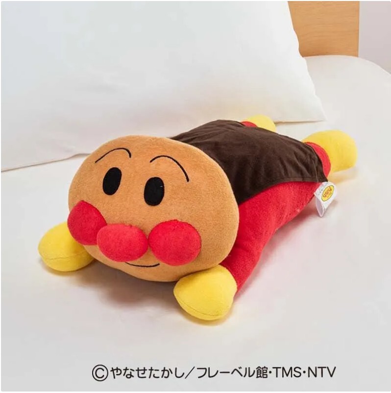 麵包超人抱枕系列 (麵包超人、細菌人、紅精靈、藍精靈、起司狗、吐司超人、螺旋麵包超人、蜜瓜麵包超人、咖哩麵包超人、嬰兒超人)