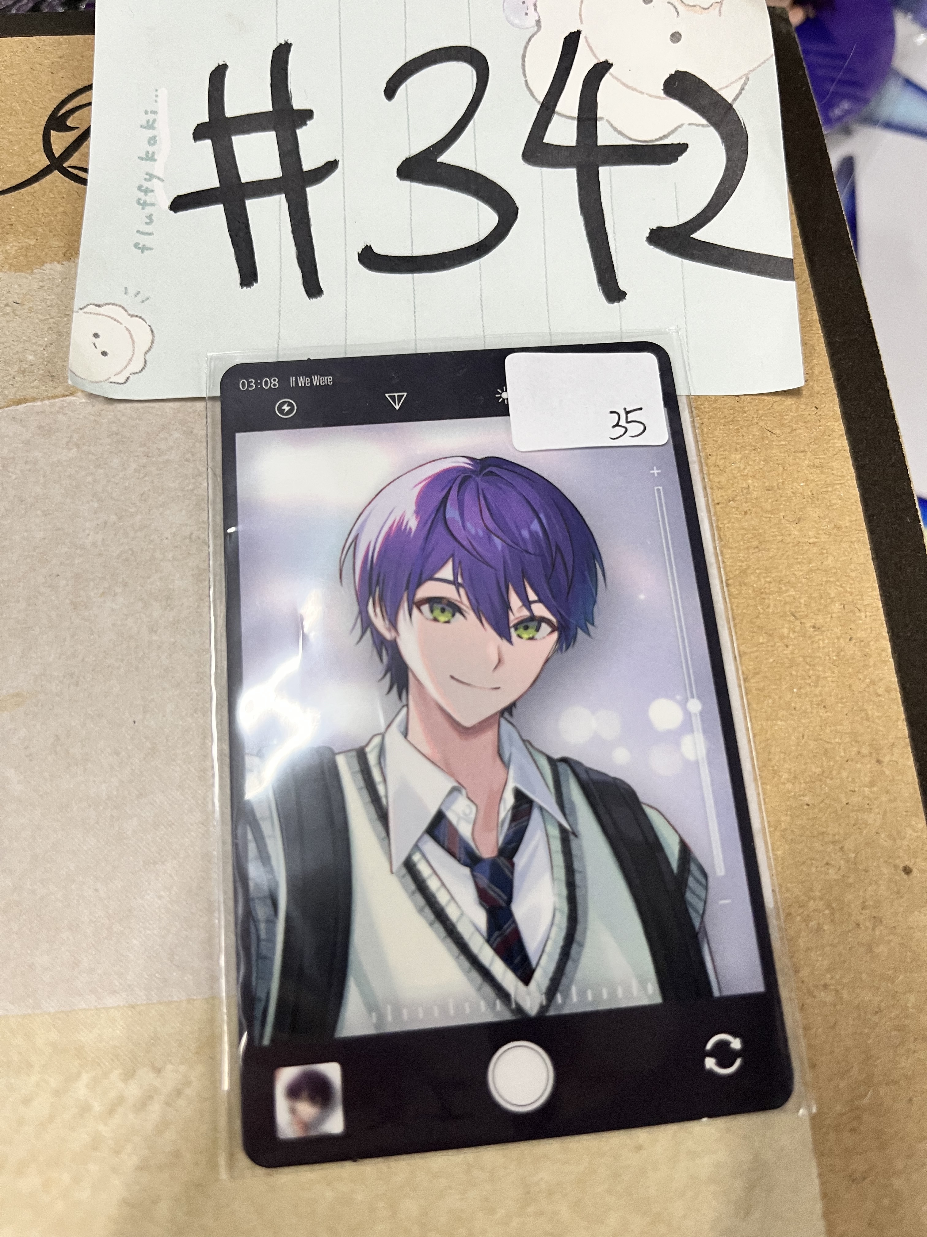 彩虹社   刀也  拍立得#342