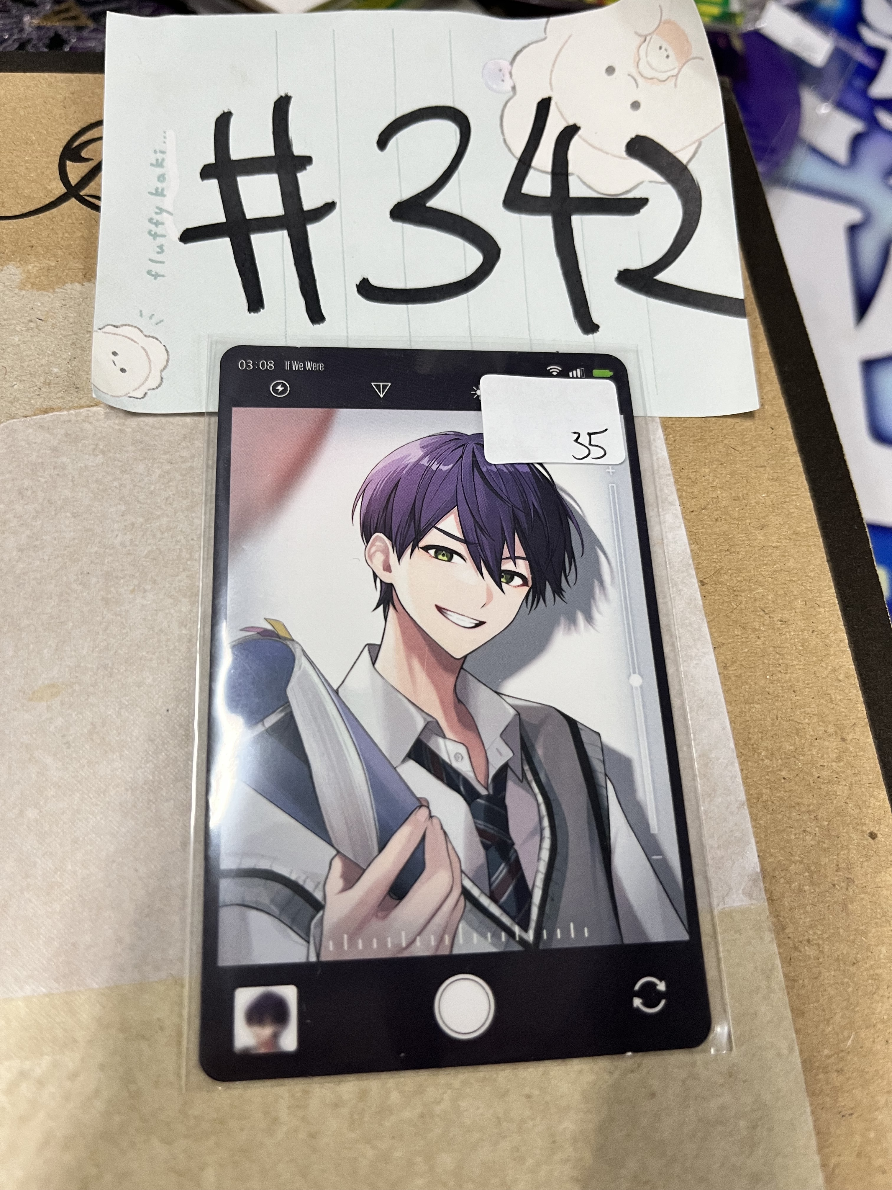 彩虹社   刀也  拍立得#342