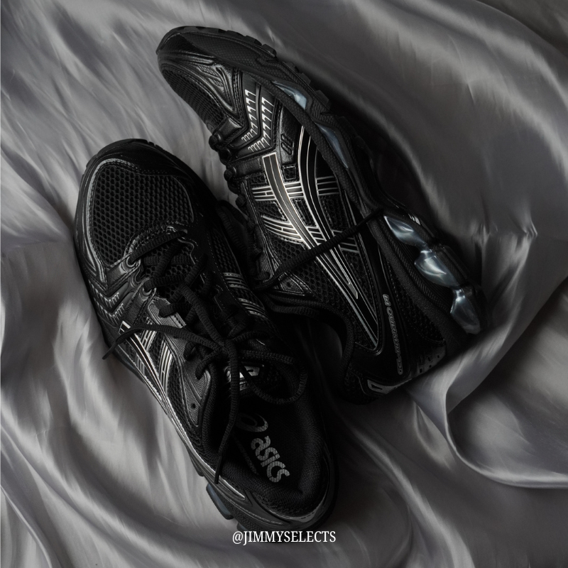 【代購】ASICS Gel-Kayano 14｜黑色 Black｜復古機能慢跑鞋｜百搭城市通勤款