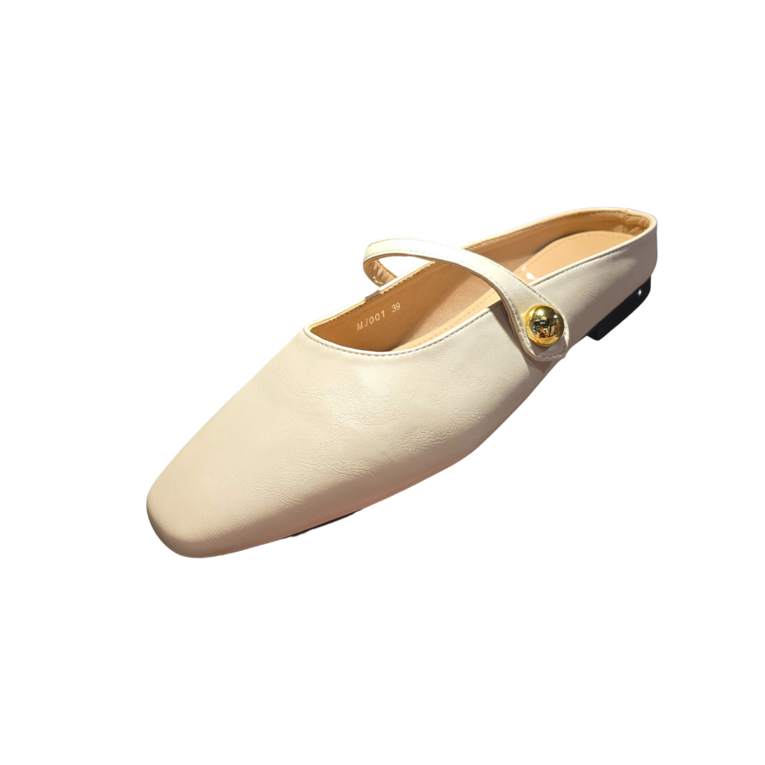 Yauritos | MJ001W |白色瑪莉珍鞋