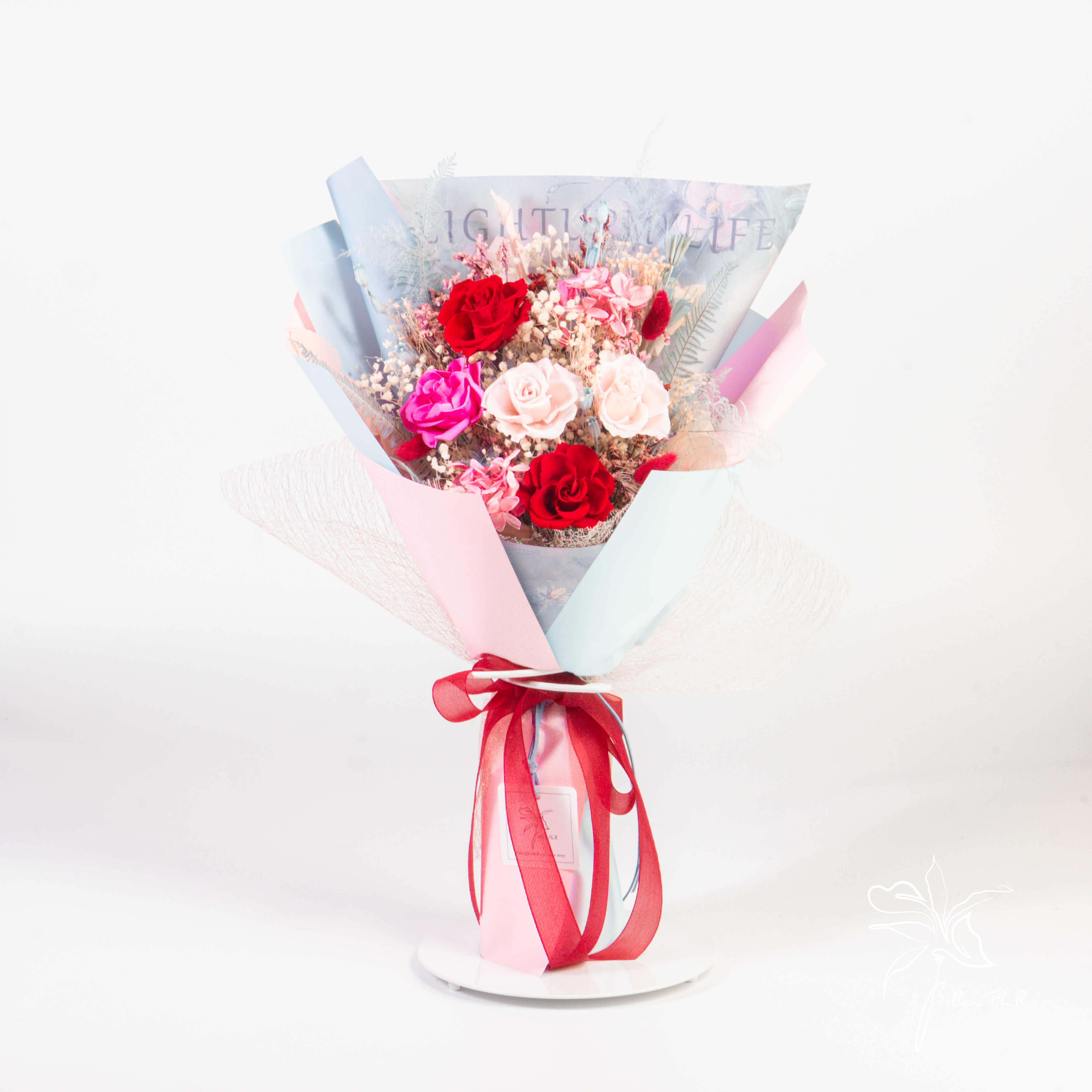 【怦然心動】中型永生乾燥花束