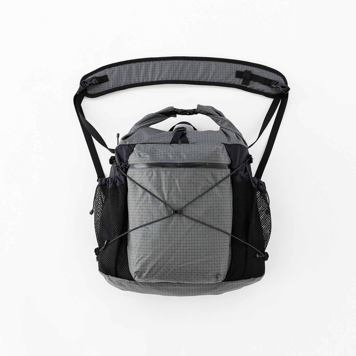 [CAYL] Rolltop Cross Bag B-Grid 跨肩包