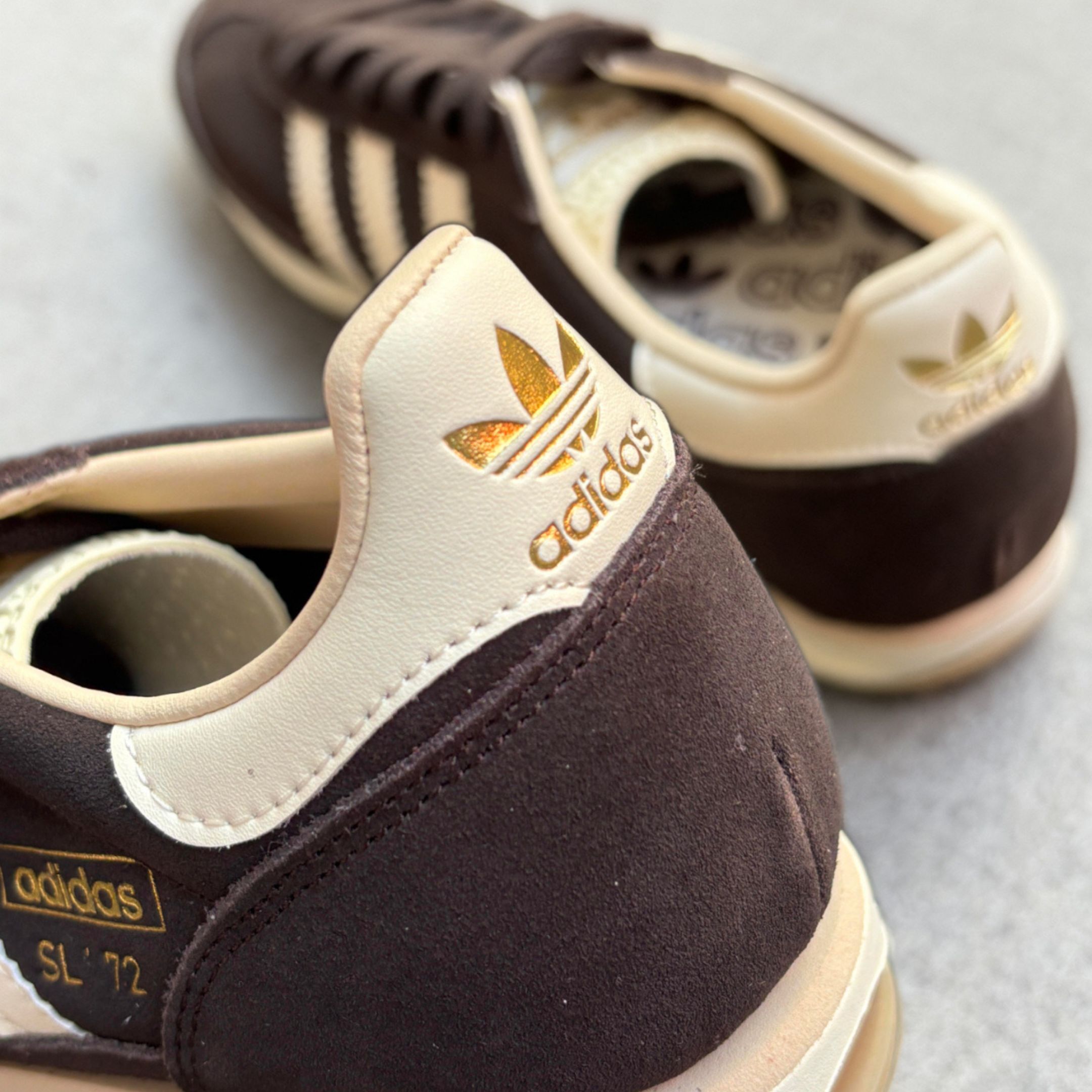 NICEDAY 代購 Adidas SL 72 Chocolate Brown 可可 深棕 棕 摩卡 復古 咖啡 KK3642