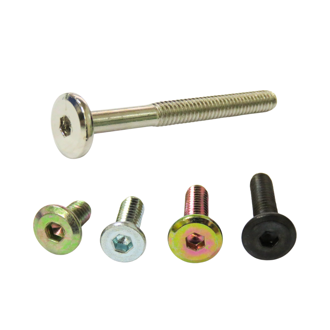 【五金小姐】台灣製 內六角螺絲 1/4 [ 10支 ]