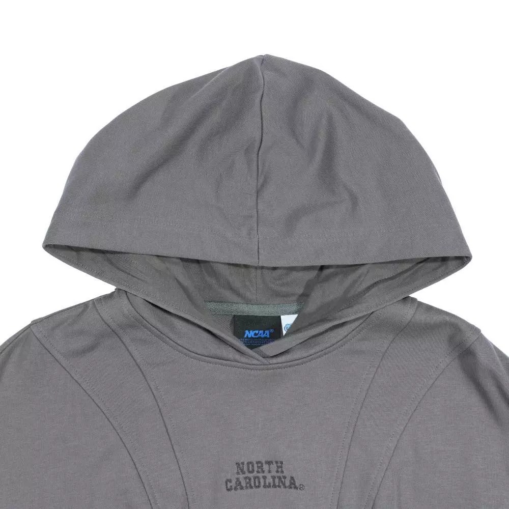 NCAA 帽T 深灰 北卡 短版 長袖 女 7552112010