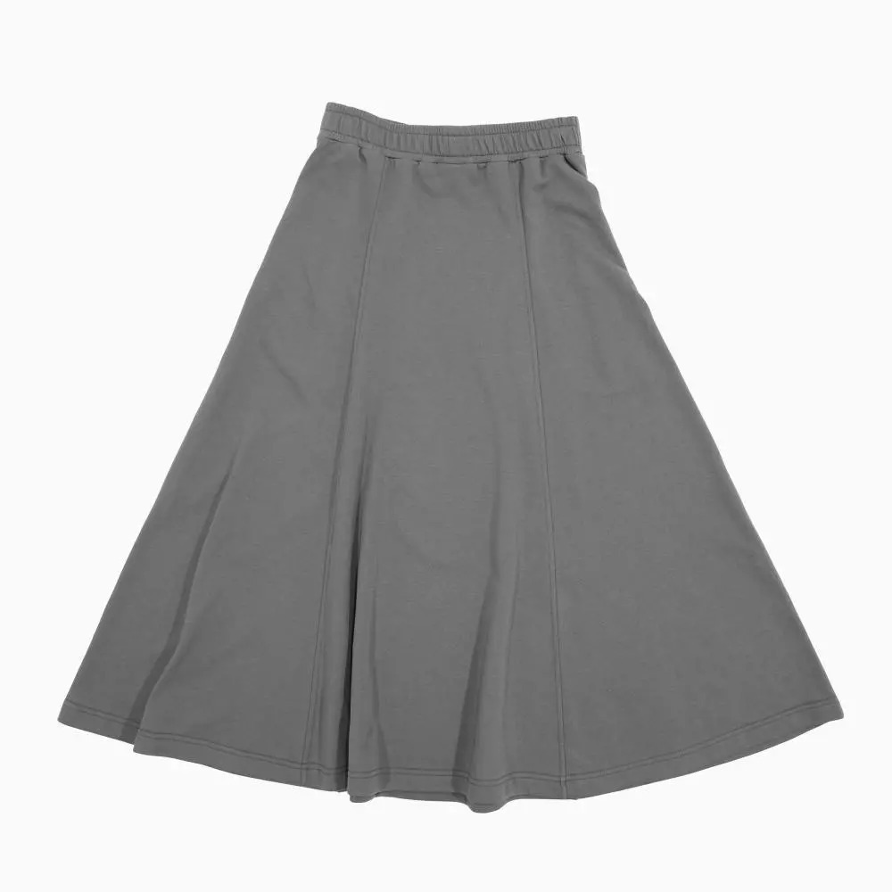 NCAA 長裙 灰色 口袋 休閒圓裙 女 7552122010