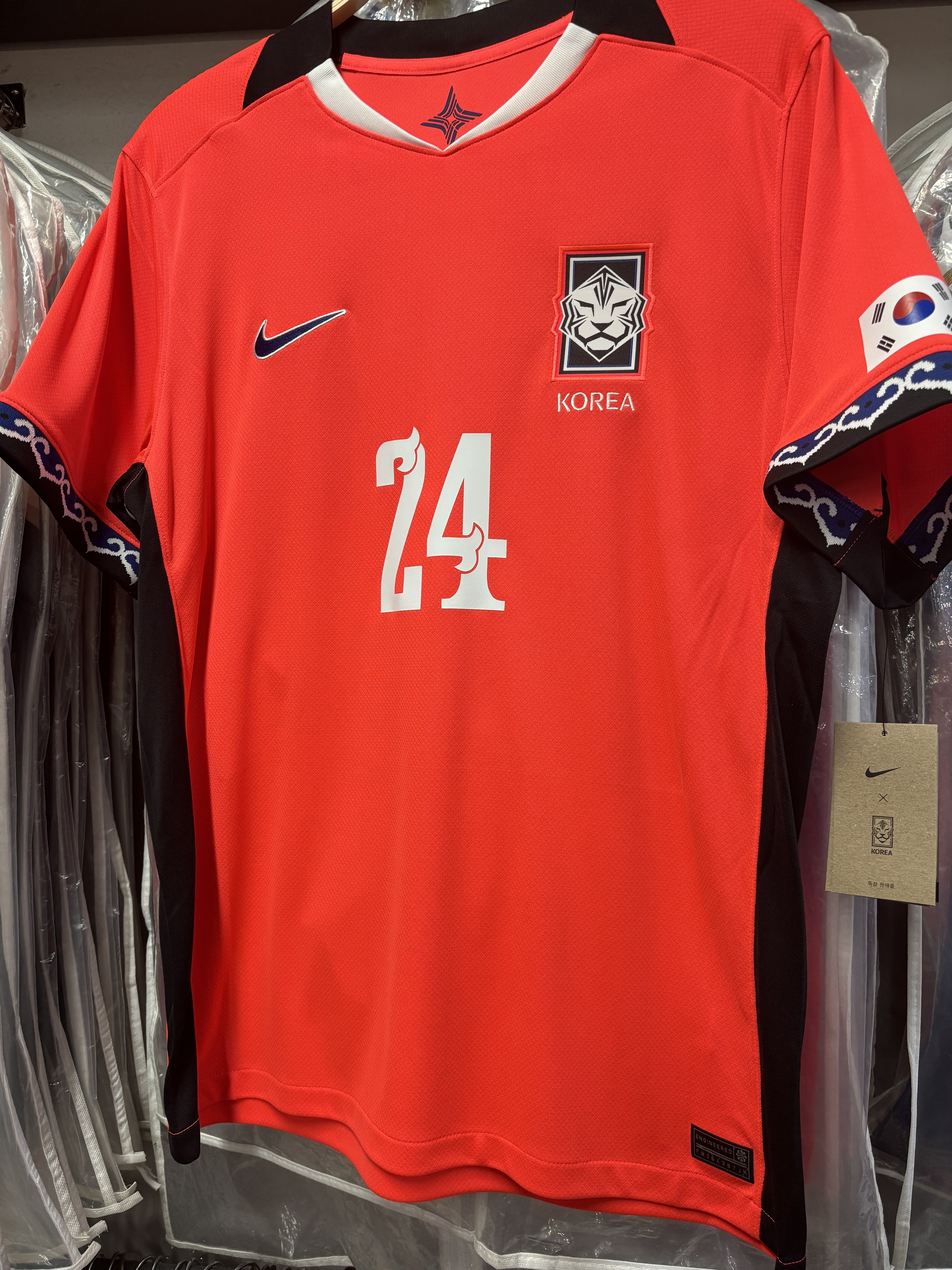 25-26南韓女足國家隊主場球迷版球衣