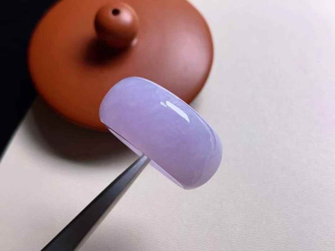 翡翠冰種紫羅蘭戒指 (圈口 18號),天然翡翠A玉, 緬甸玉, Jade, Jadeite