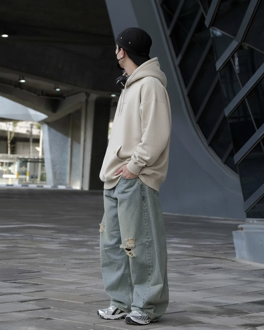 "黑五限時特價" CARHARTT 美線 Rain Defender® Loose Fit 107031 刷毛 帽T