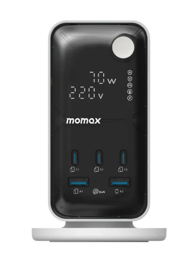 MOMAX | 1-Charge Work-Flow 6 位拖板 US25 (USB 70W max)