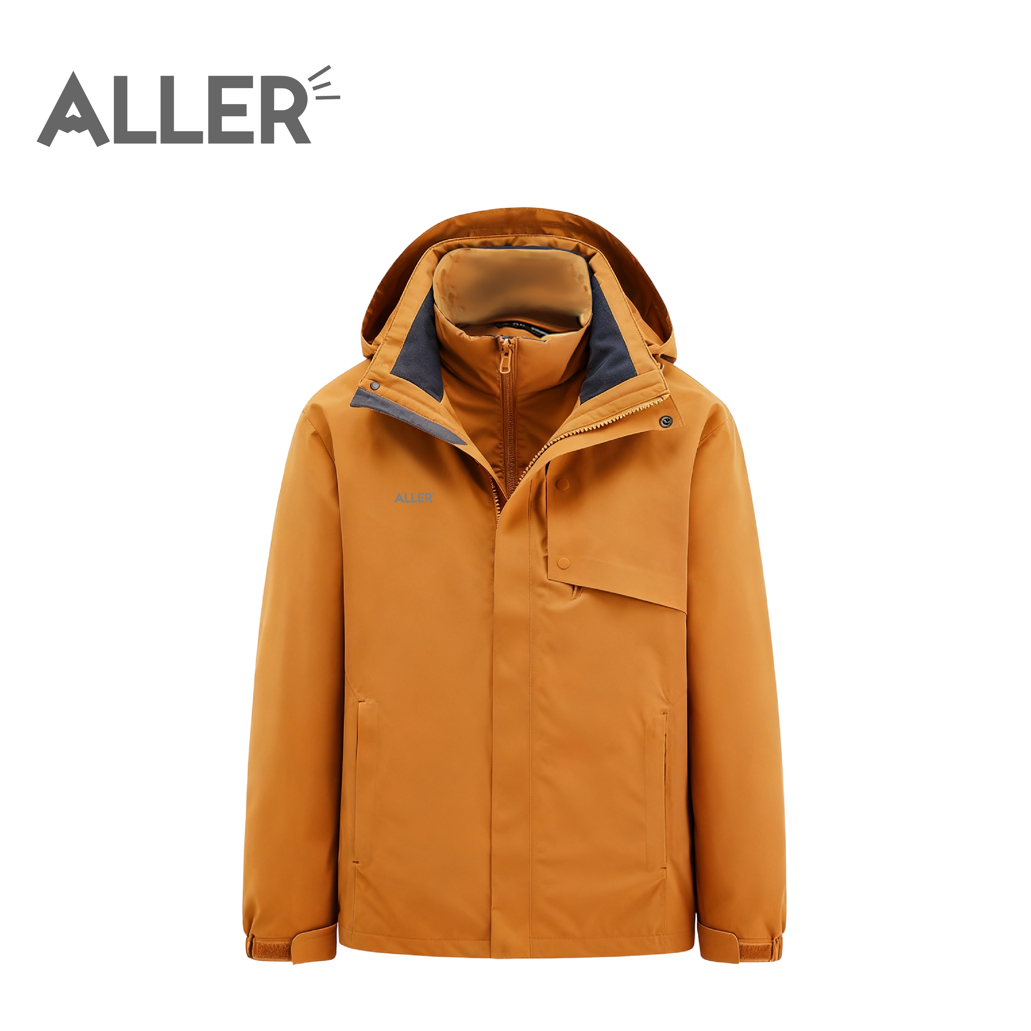 ALLER 防水防風羽絨二件式外套 男款 (4色) 03AL72233A