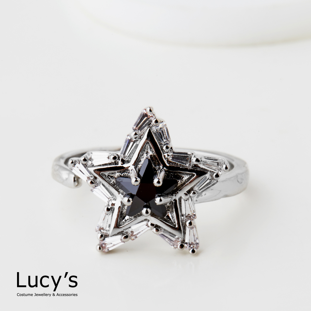 星光疊影 開口戒 (二色) (128297/128298)