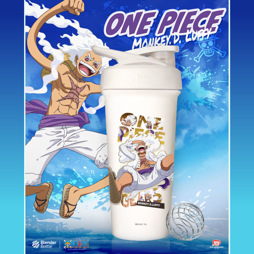 航海王 x Blender Bottle® 不鏽鋼隨行杯 | 魯夫五檔