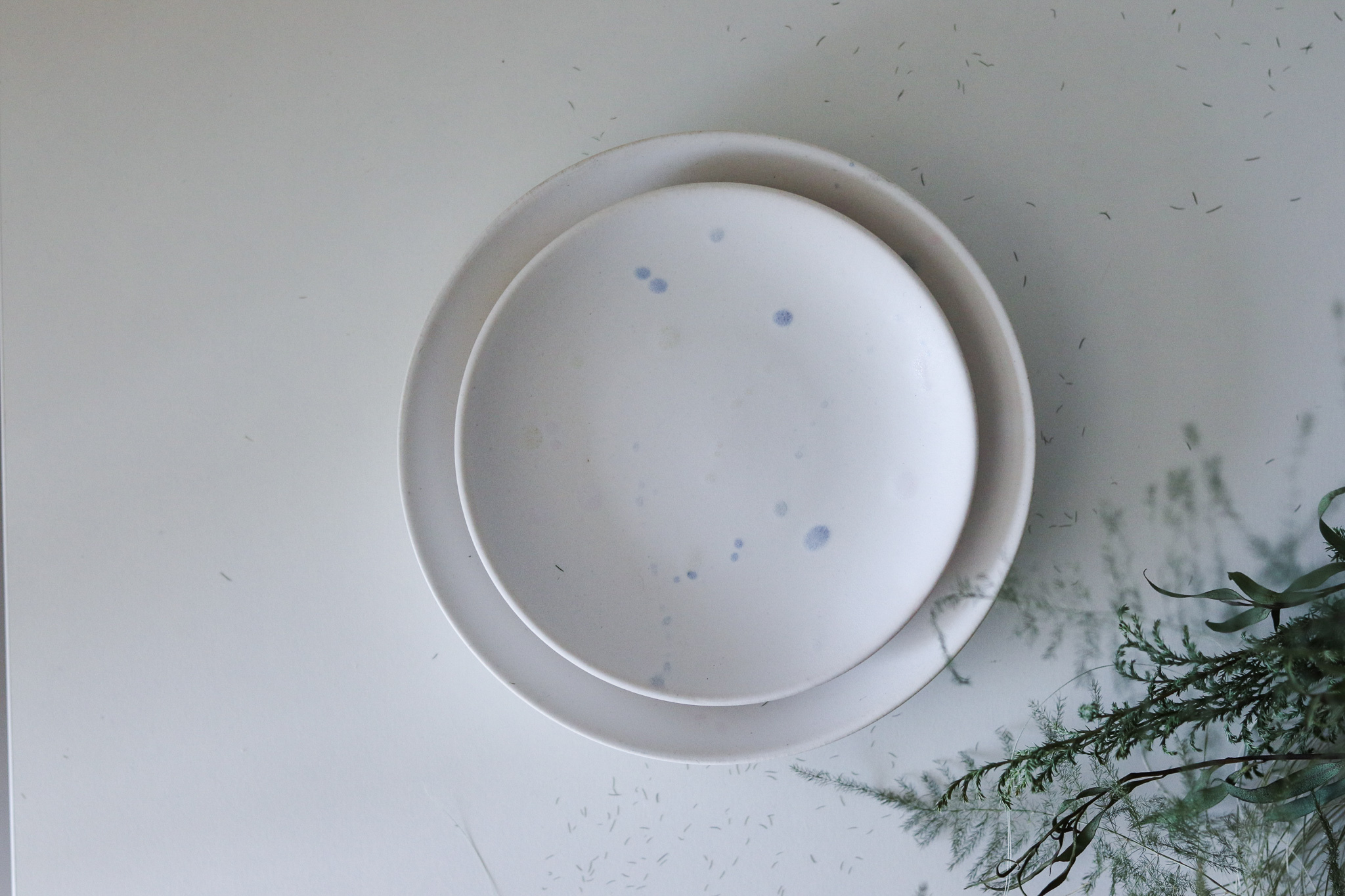 日本 SAKUZAN 作山窯 Snow Round 盤