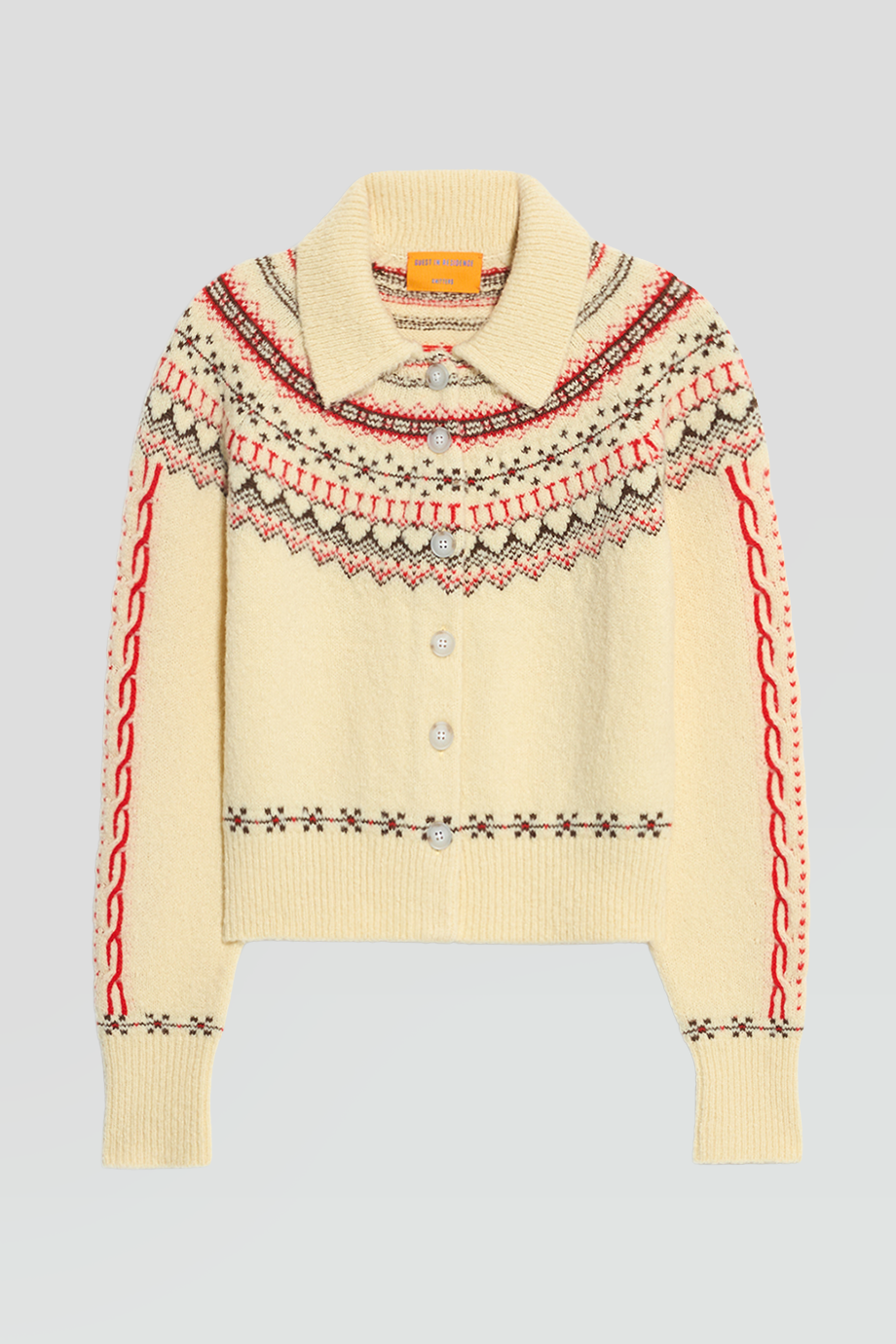 Guest in Residence｜CLOUD 翻領羊絨混紡針織外套