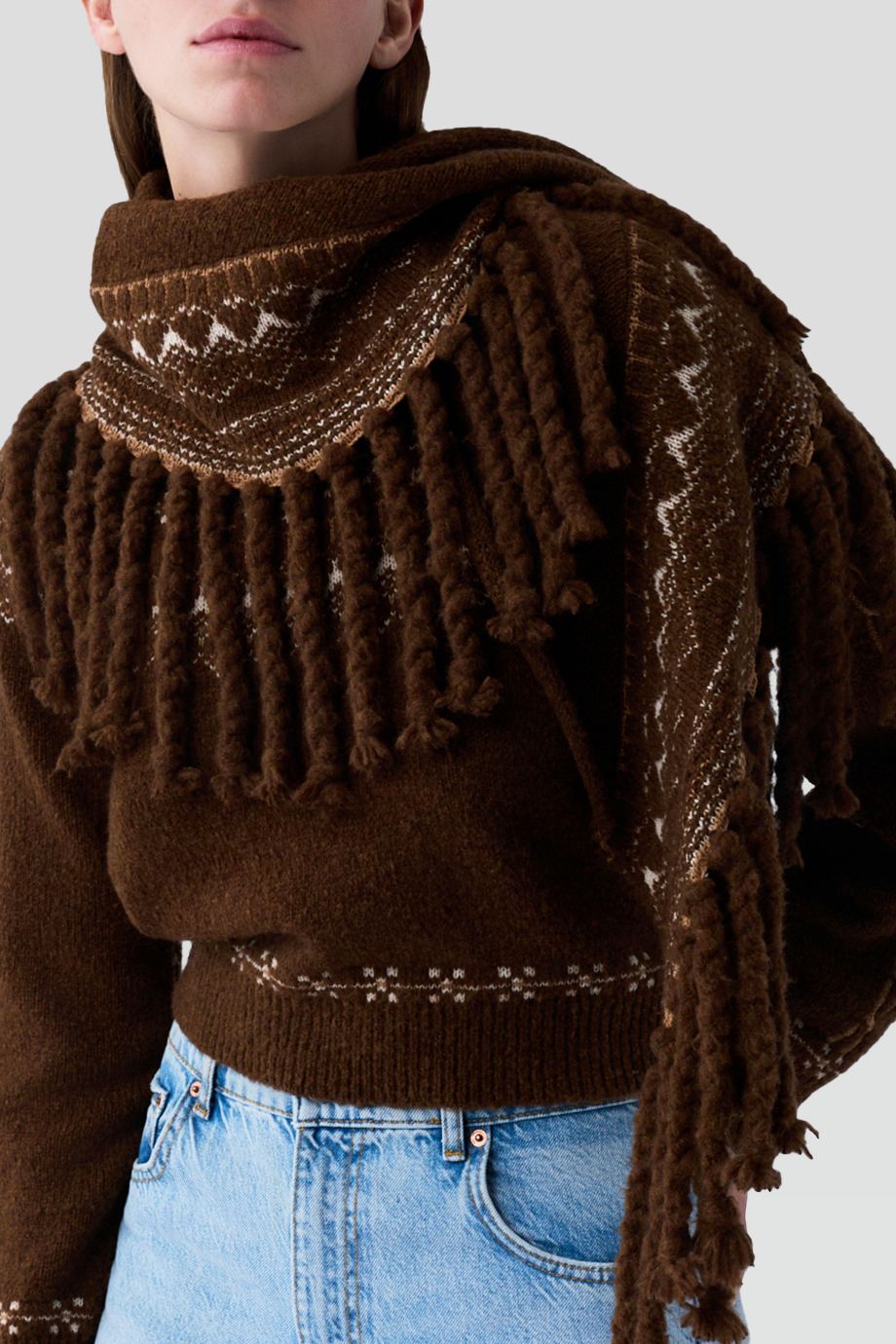 Guest in Residence｜CLOUD 羊毛流蘇披肩