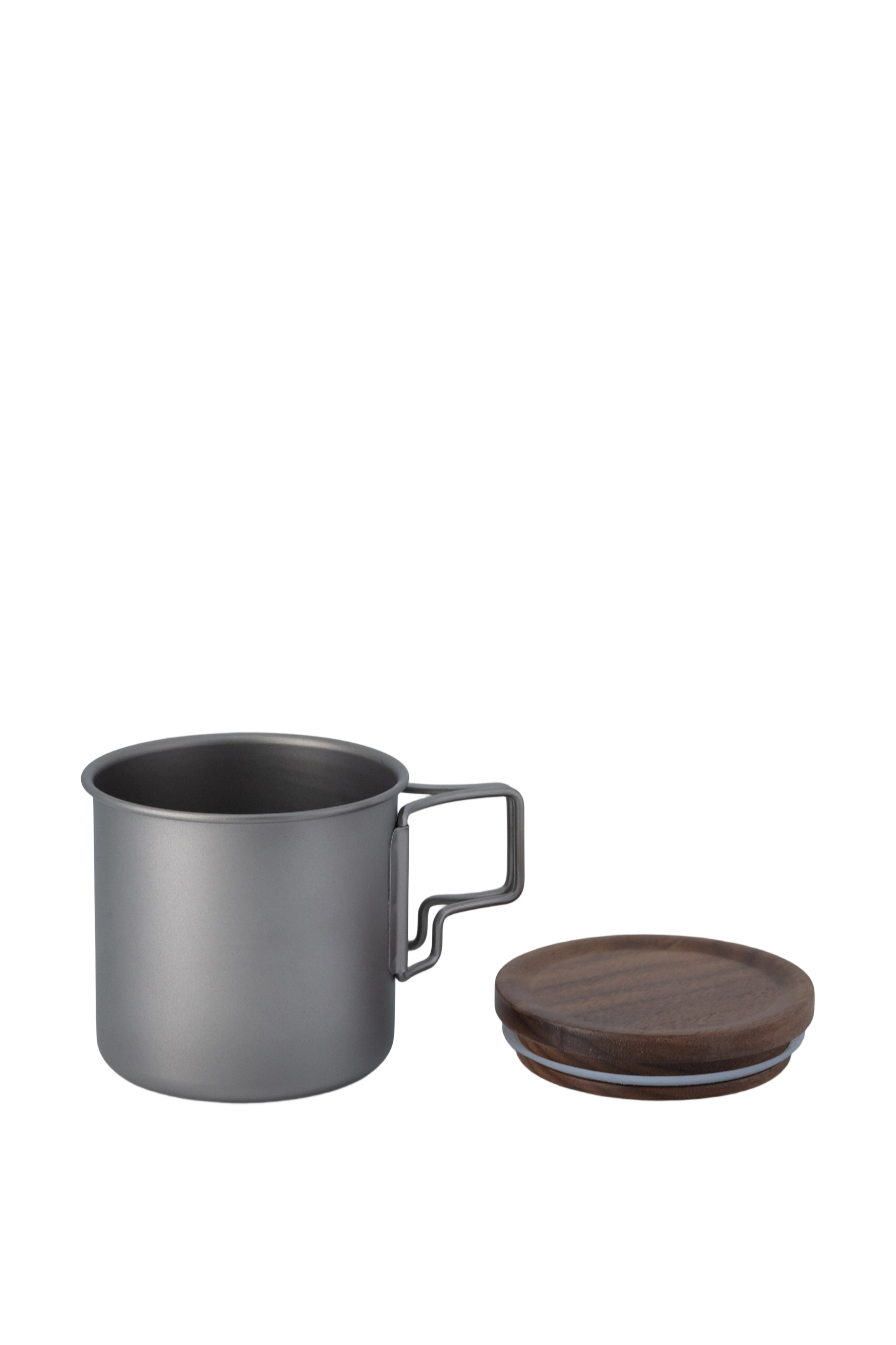 鈦造野木純鈦單層提把杯(340ml)