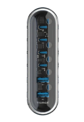 MOMAX | 120W 六輸出桌面 GaN 充電座 UM55