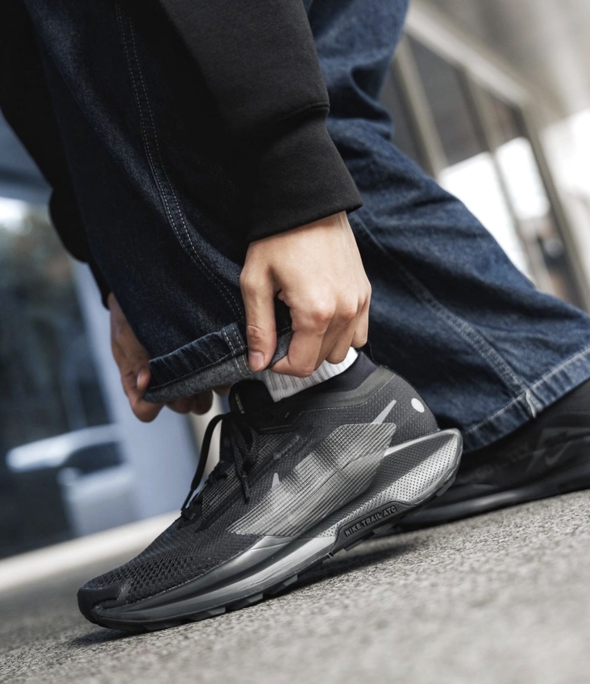 男鞋 NIKE PEGASUS TRAIL 5 GTX GORE-TEX 黑色 防水 反光 緩震 跑步 運動鞋【FQ0908-002】