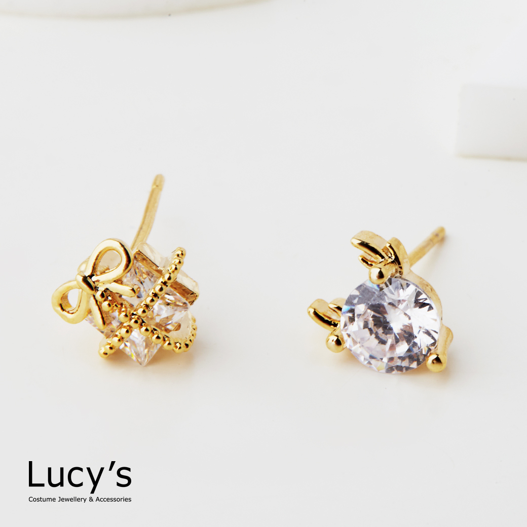 麋鹿禮物 耳環 (二色) (128407/128408)