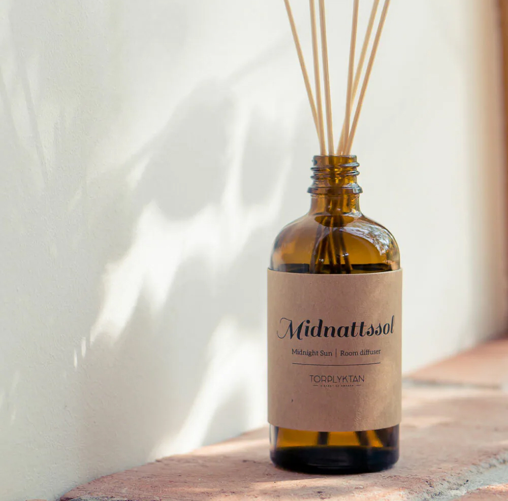 Torplyktan-solstickan,擴香-融冰-香料調,前調佛手柑, 後調茉莉花,基調檀香