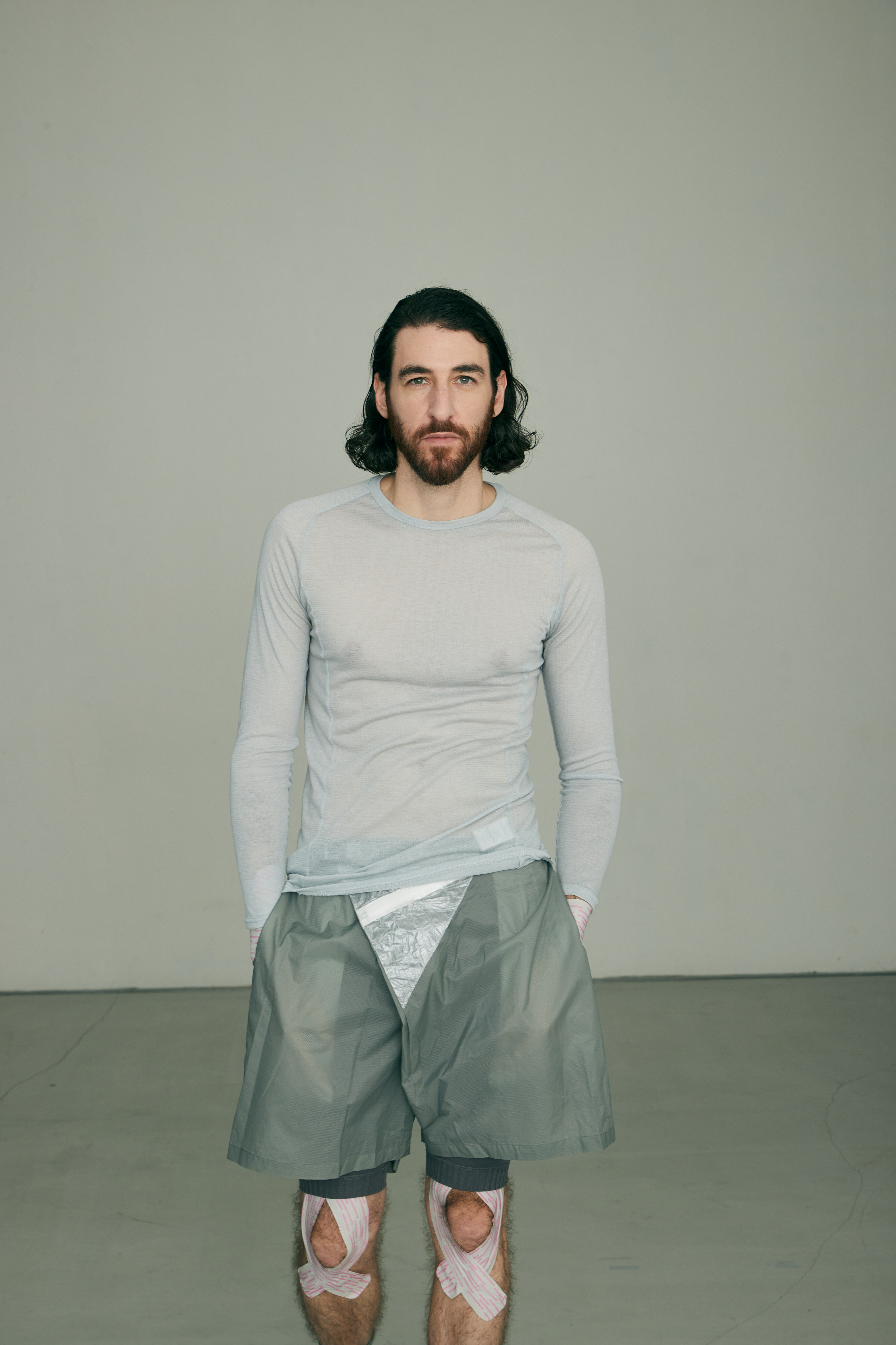 GSYB SKIRT SHORTS GS2402-P03C GREY