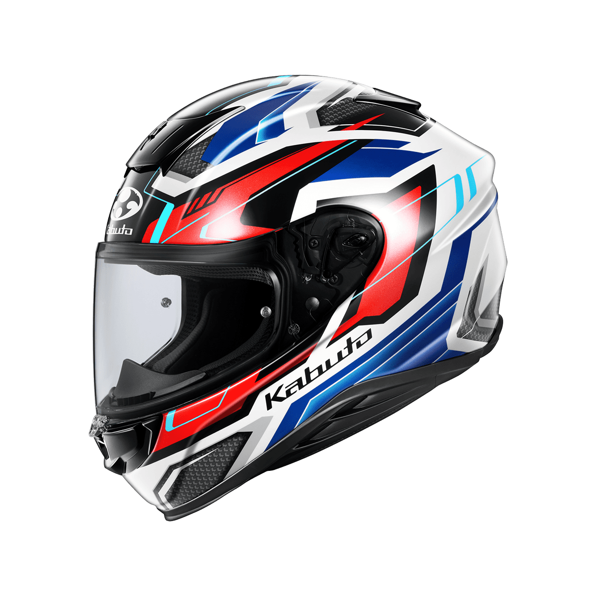 KABUTO AeroBlade-6 ADACT 亮白紅 彩繪 空氣刀6 輕量帽款