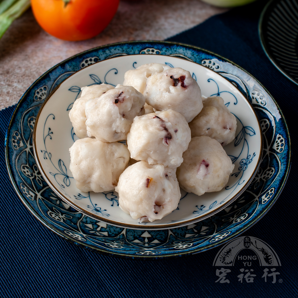 【宏裕行】頂級花枝丸 (300g /包 10顆)