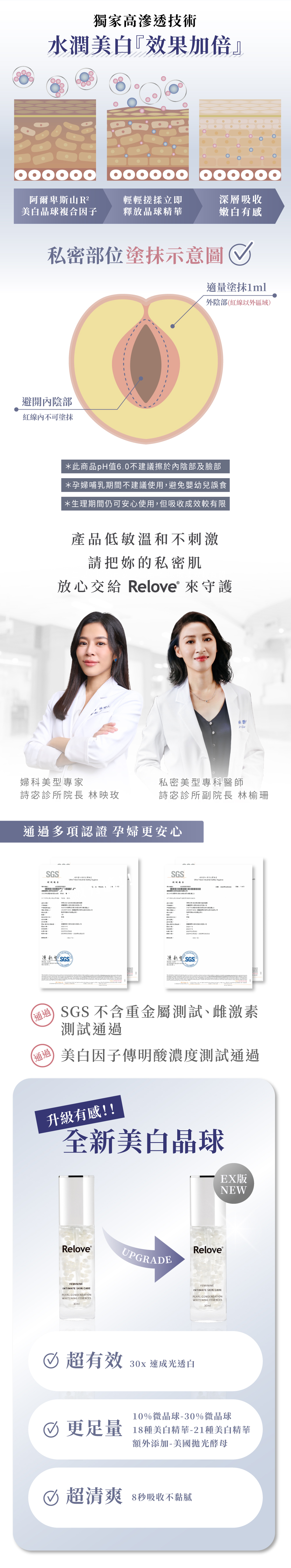 relove-私密保養-臺灣品牌-亮白系列