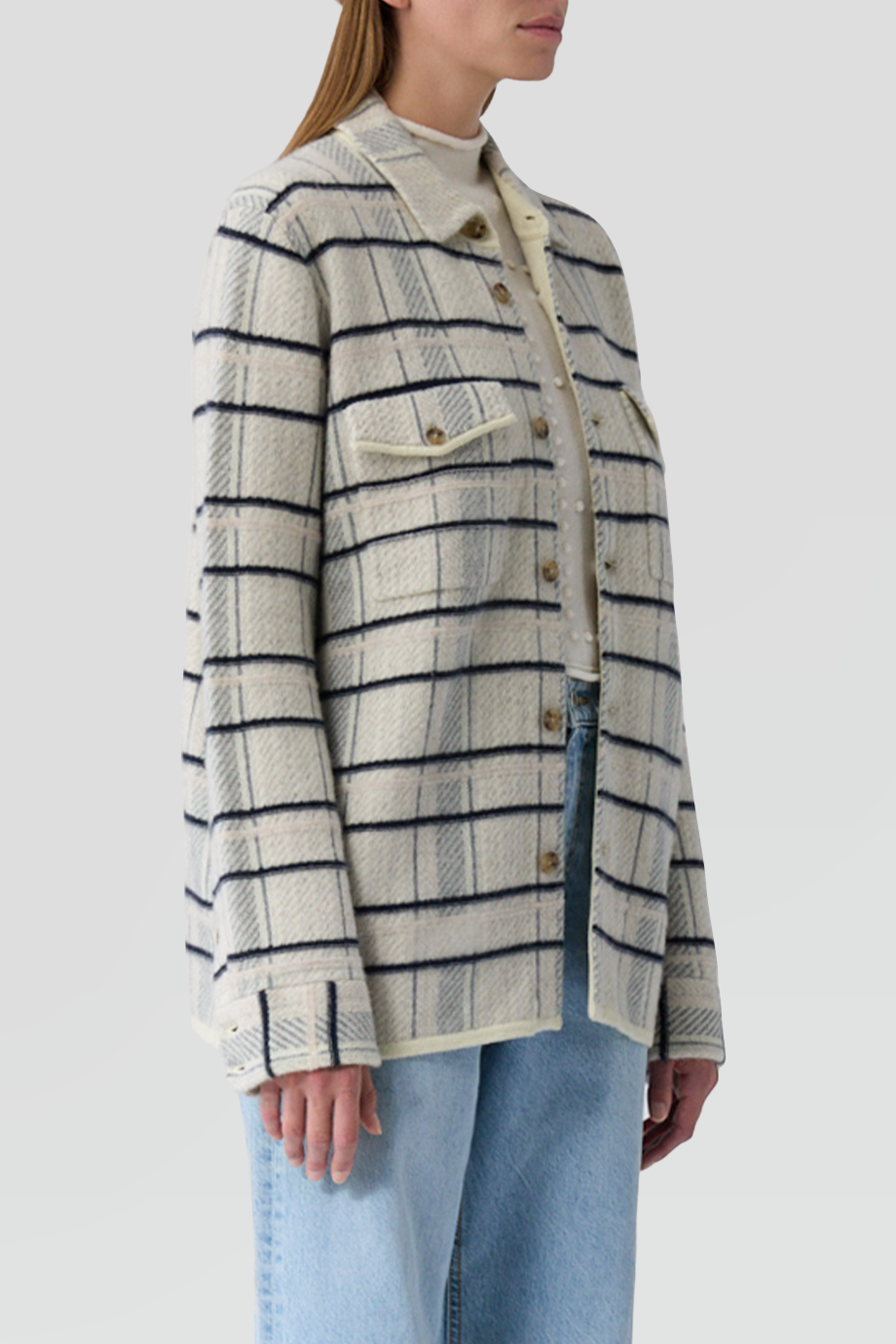 Guest in Residence｜PLAID 格紋羊絨襯衫