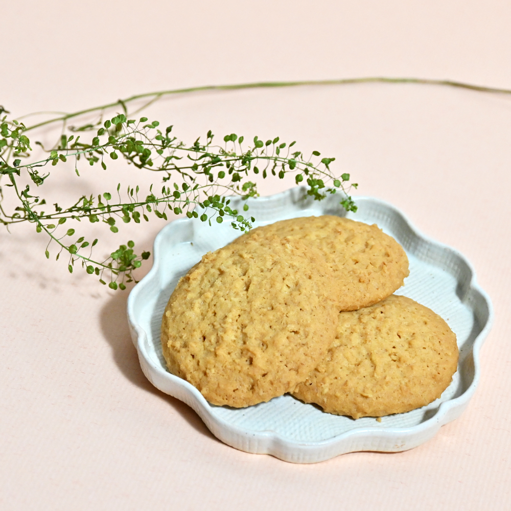 愛不囉嗦｜蜂蜜燕麥 手工餅乾