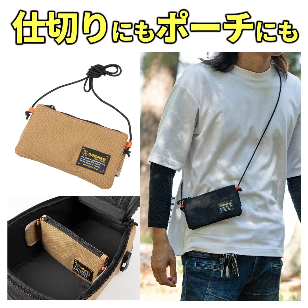 DEGNER NB-208 黑色 後座包 6公升