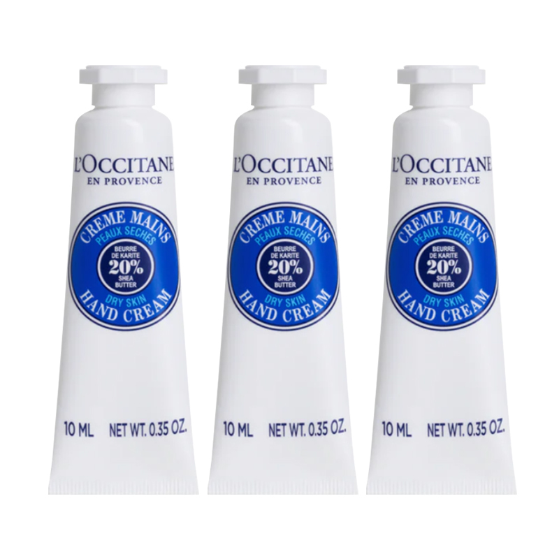 L'Occitane 歐舒丹 新版 乳木果護手霜 護手乳 10ml*3