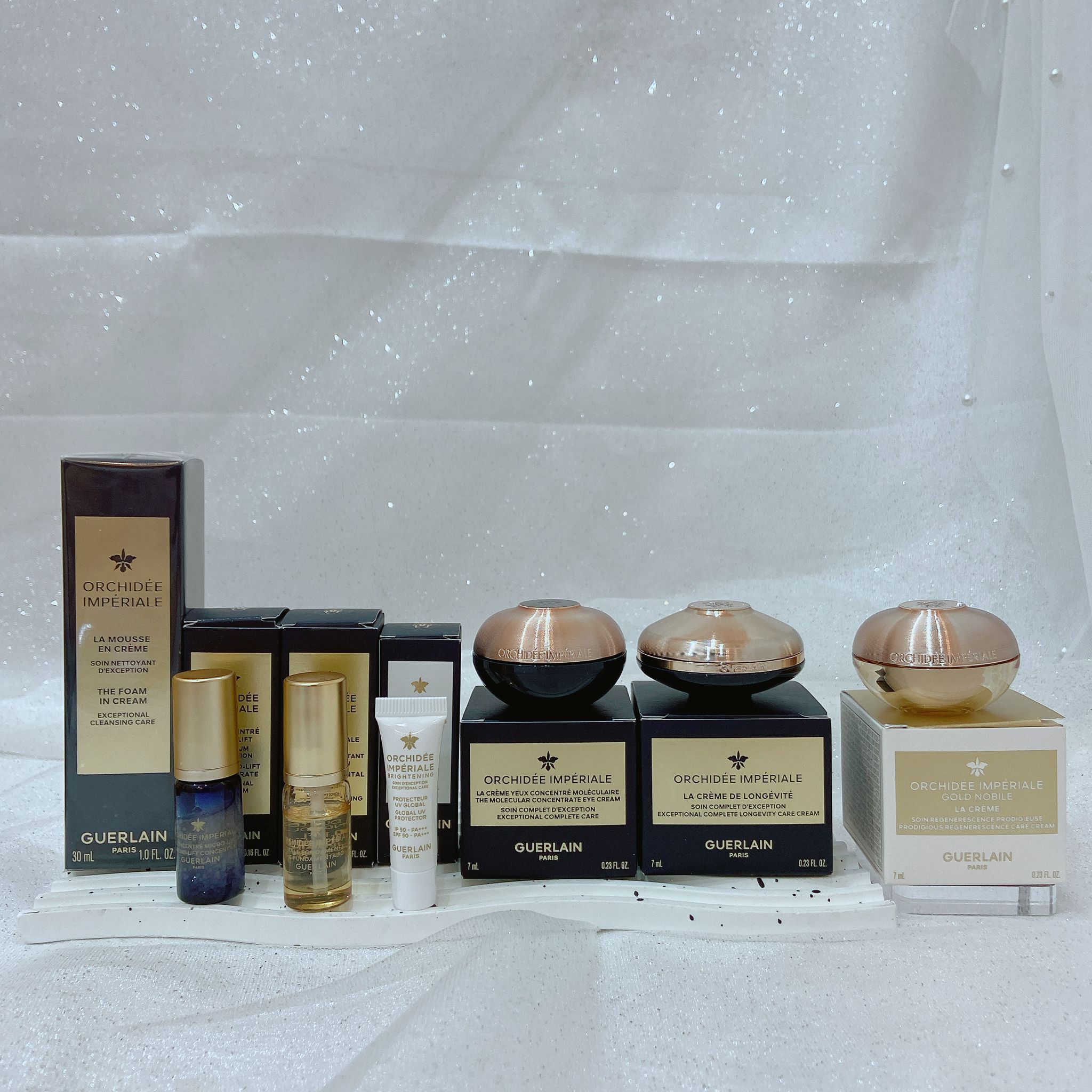 GUERLAIN 嬌蘭蘭花系列SAMPLE 精華 面霜 小樣