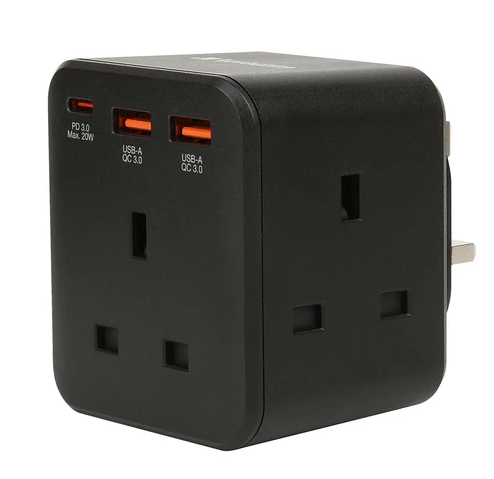 Verbatim | 3位PD & QC 3.0 擴充萬能插蘇