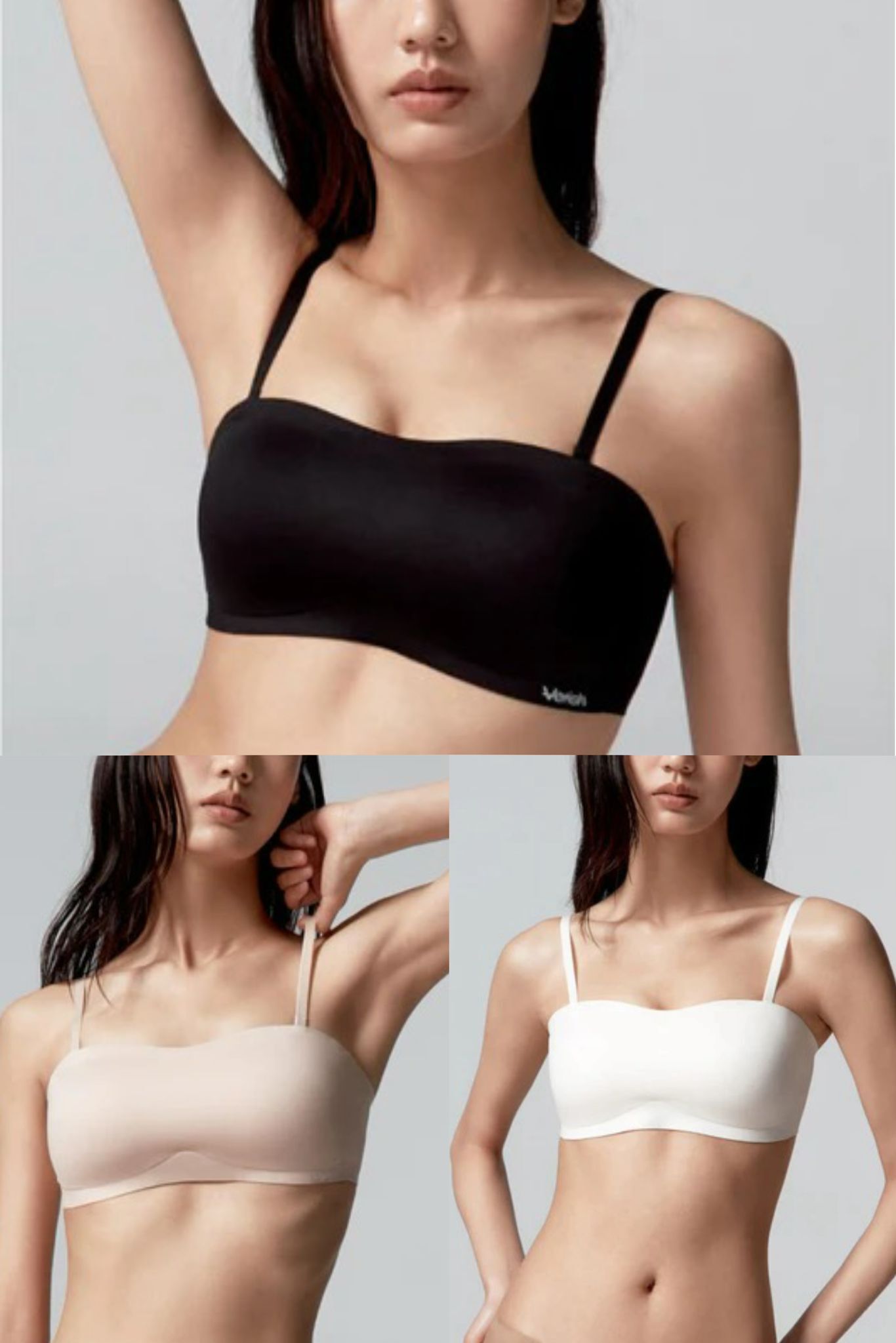 【直播】Verish LL112516 Cool-Fit 4WAY可拆肩帶平口內衣