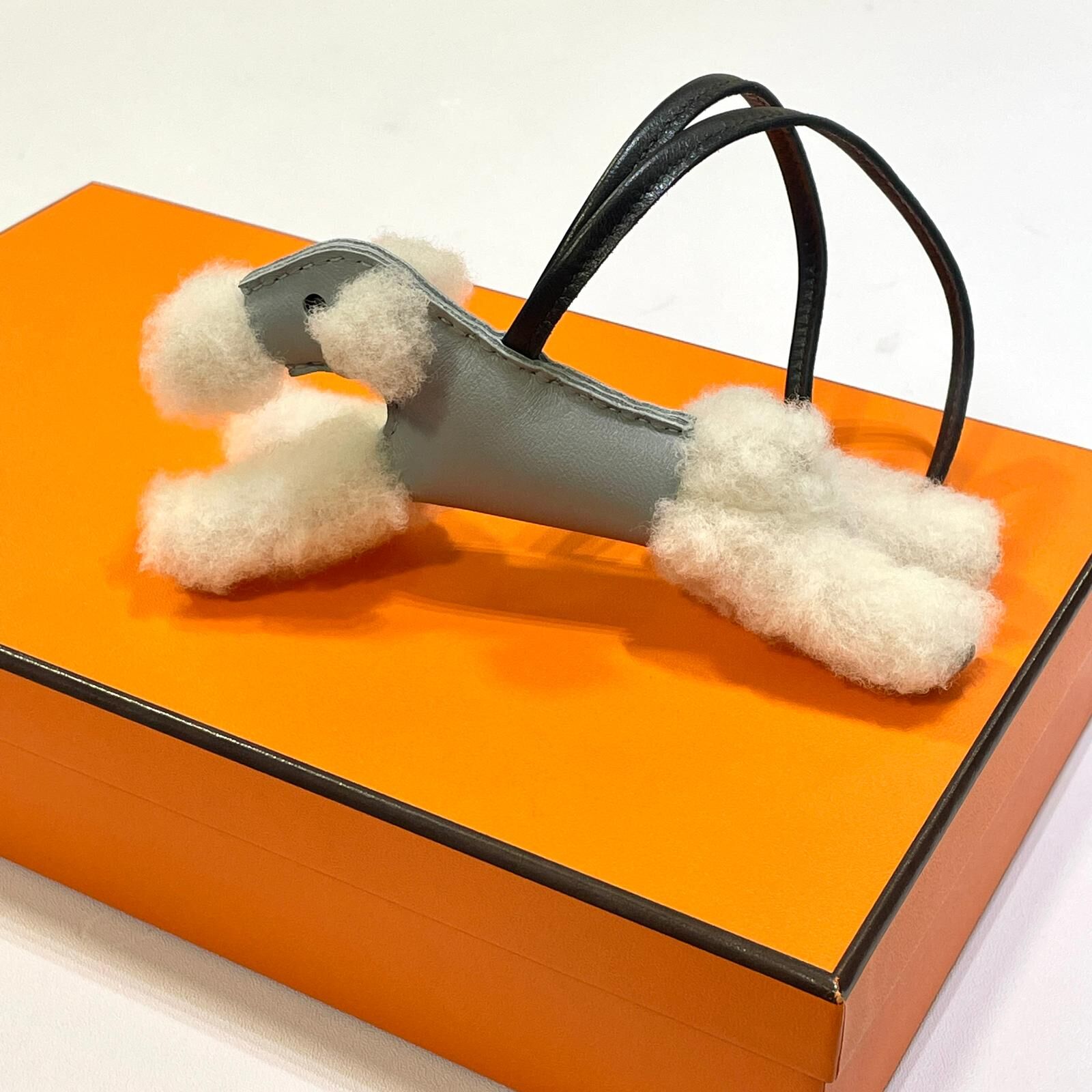 全新Hermes Budy charm K刻 Swift PO木偶灰 小狗挂件 #BRAND NEW #香榭站正品