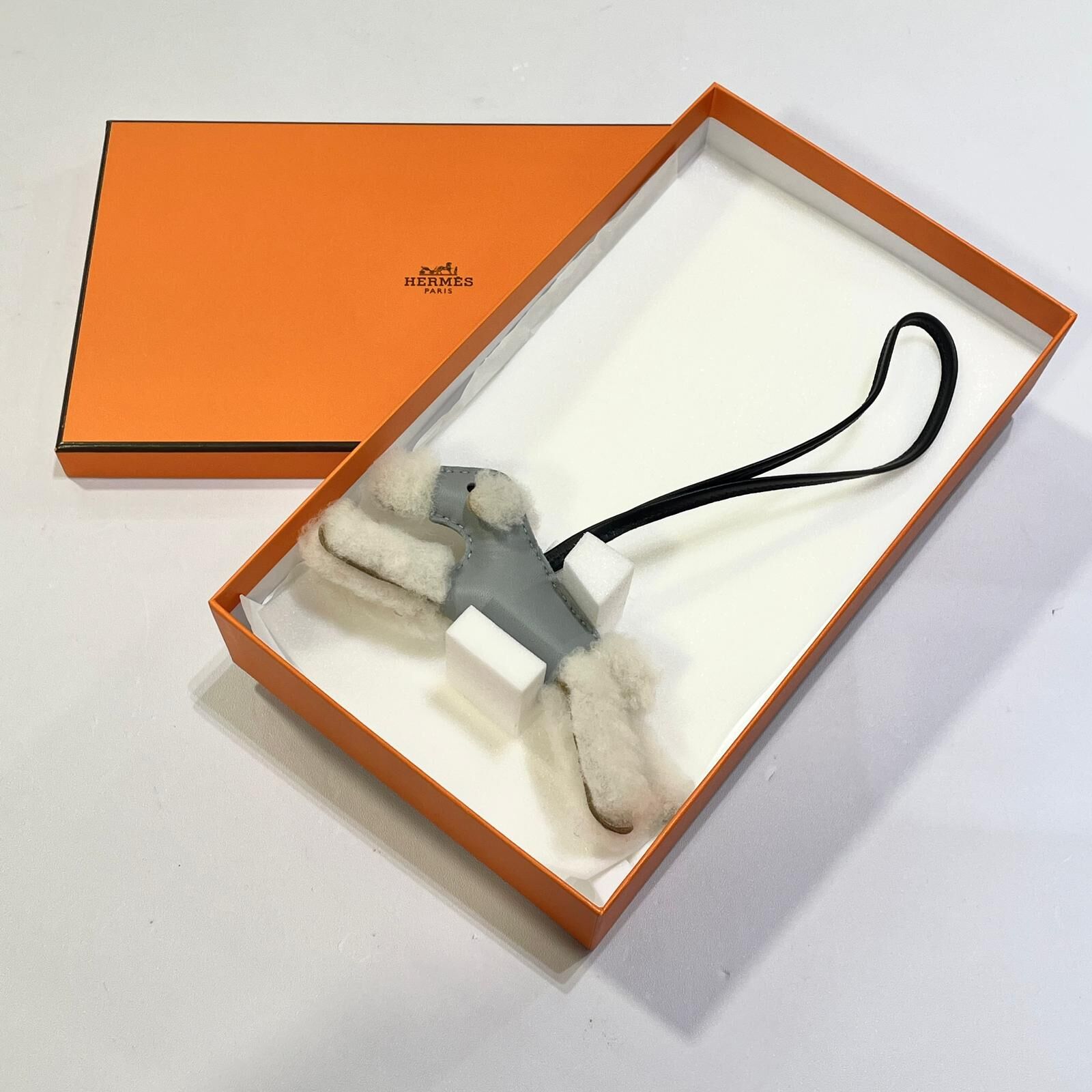 全新Hermes Budy charm K刻 Swift PO木偶灰 小狗挂件 #BRAND NEW #香榭站正品