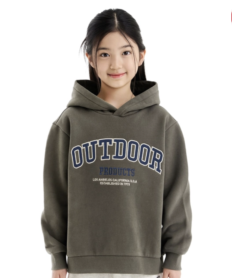 OUTDOOR 童裝加厚保暖長袖衛衣（K11 CO328）