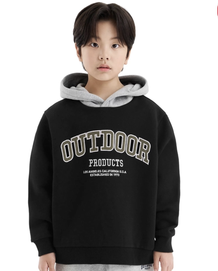 OUTDOOR 童裝加厚保暖長袖衛衣（K11 CO328）