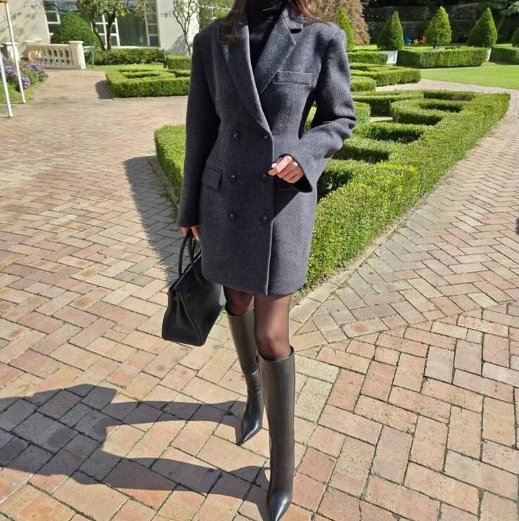 HS16 羊毛15% S胸 36 腰31 hip 40 長 32.5 M胸37 腰32 Hip 41 長33  $1099